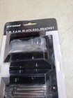 Deckorail 2x4 Black Rail Brackets Set Of 4 Connects Rail To Post Prowood