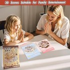 20 Sets 3d Sticker Scene  Miniature House Book For Sticker Therapy  Cute Cartoon