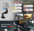 Motorcycle Helmet Chin Mount Kits For Gopro Hero 12 11 10 9 8 7 6 5 4 3 Black   
