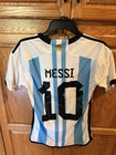 Adidas Argentina Lionel Messi  10 Soccer Jersey Youth Kids Size Xl Extra Large