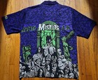 2004 Misfits Button Up By Dragonfly Men s Size L Earth Ad- Danzig  Samhain punk