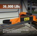 Atr Tree Saver Strap 3 5  X 8ft     36 000 Lbs Break Strength  Heavy Duty Strap