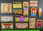Vintage  lot Of 13  Beauty Cosmetic Medical Labels
