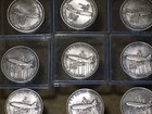 Vintage United Airlines D C 10 Metal Coins