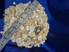 Big Lot Vintage Antique Mother Of Pearl Mop Buttons  1 75 Lbs   Various Shanks