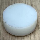 Nylon Rod Machinable Plastic Bar Bushing Round Stock 2 5  Od X 1  L    - 1 16  