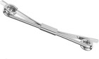 Necktie Tie Clips Collar Bar Shirt Collar Stay Tie Pins Cravat Clips Silver Meta
