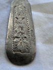 Antique Imperial Russian Engraved Silver 84 B c  1873 Coffee   Tea Spoon