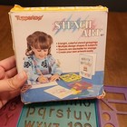 Vintage 1987 Toy Tupperware Tuppertoys Stencil Art Set Of 8 W original Box 