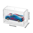 Clear Storage Box For Hot Wheels 1 64 Car Display Case Stackable Toys Collection