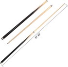Pool Cues Set Of 4 Billiard House Cue Sticks 58  2 Piece Bar Billiards Hardwood