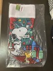 Peanuts Kurt Adler Christmas Stocking Snoopy   Woodstock Decorating Tree New Nip