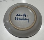 M A Hadley Pottery Sailboat Trinket Dish Or Coaster - 4 1 4 Inches - Excellent 