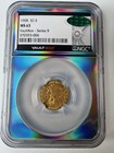 1908 Ngc   Cac Ms63  2 5 Gold Indian - Vaultbox Holographic Core