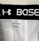 Under Armour Utility Baseball Knickers White With Gold Stripe Taper Fit