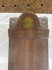 Vintage Sinclair Oils Tiny Clipboard Metal Sign