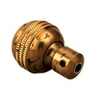 Cnc Retro Style Anti-skidding Self Locking Brass Tattoo Machine Grip 35mm