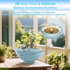 Sheggell Smart Bird Bath  2l Large Capacity With Water Circulating Filtration   