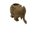 Vtg Wooden Elephant Toothpick Holder Mid Century Modern 2   