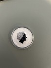 2017-p 1 Oz Silver Australian Dragon And Phoenix Gem Bu Coin Perth Mint 9999