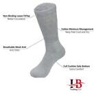 6-12 Pairs Men s Circulatory Diabetic Crew Socks Health Cotton 9-11 10-13 13-15