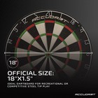 Accudart Edge Bristle Dartboard Premium Brazilian Sisal Razorthin Spider