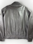 Vintage Brown Leather Bomber Jacket Men   s Xl Susquehanna Trail Outfitters