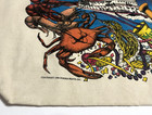 New Orleans  La 1992 Vintage Graphic Promotional Tote Canvas Shopper Carry Bag