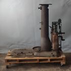Cissell Industrial Machine Base Repurpose Steampunk Kitchen Island Bar Table