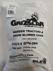 Grizzlar Gtu-284 Garden Tractor Tire Chains Ladder 27x12 50-15nhs 29x12 00-15