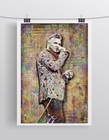 Morrissey Of The Smiths Poster  Morrissey Art Print 8x10inch Free Shipping