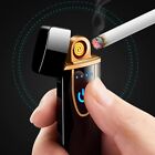 Usb Electric Flameless Lighter Rechargeable Windproof Gift  Men Women Cigarettes