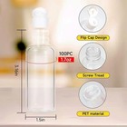 100 Pack 1 7oz 50ml Travel Plastic Empty Bottles Mini Hand Sanitizer Bulk Tra   