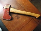 Vintage Canadian   Walters  Camp Axe W leather