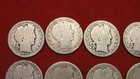 Barber Half Dollar Silver 90  Coins Lot Of 10