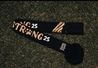 New 2025 Los Angeles Fc L A Strong Zippy Paws Dog Scarf Black Gold Soccer Lafc      