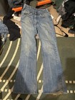 Vintage Levi   s Lvc Big E   Bell Bottom Flare Orange Tab 32x34 Jeans
