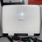 Philips Portable Dvd Player 7  Widescreen Pet702 37 Tested- White Original Box