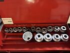 Wright Tools 1  Drive 12 Pt  Socket Set 21 Pieces Sae 1 1 2  - 3 1 8  - Usa