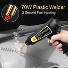 873x Hot Stapler Car Bumper Fender Fairing Welder Gun Plastic Repair Kit Staples