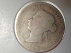 Canada 1872 H 25 Cents   Victoria  Obv 2      sterling Silver    