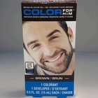 6 Pk Color For Him Brown Men Mustache Beard Brush In 5 Min Gel Hair Dye Kits