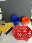 Mini Home Depot Lowe   s Buckets Plastic Tote Mini Target Basket New