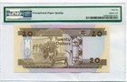 Solomon Islands 1986 20 Dollars Bank Note Gem Unc 66 Epq Pmg