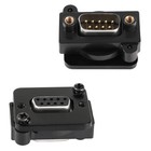 Db9 Panel Mount Straight Through Connector Adapter 9-pin Rs232 Serial Female    
