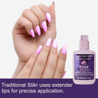 New Glass Glaze Stikr Resin Nail Wrap Adhesive Fast Shipping