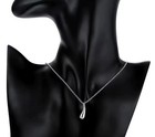 925 Sterling Silver Bracelet Necklace Earrings Ring Jewelry Set For Women
