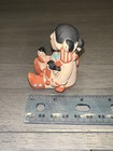 Vintage Native American Storyteller Pottery Figurine Signed Taissedie 3 5   