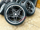 4 New Resto Maverick Staggeed 22x9_22x10 5 Rims Tire 5x127 For Chevy Gm C10