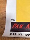 Original Vintage Travel Poster Pan Am Japan 1954 Geisha 28    X42    Kauffer